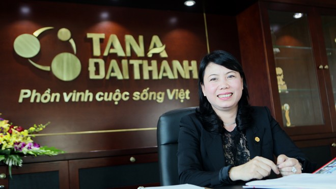 Bà Nguyễn Thị Mai Phương - Chủ tịch Hội đồng Quản trị Tập đoàn Tân Á Đại Thành