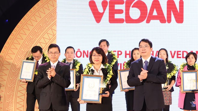 Vedan được vinh danh tại lễ công bố bảng xếp hạng V1000