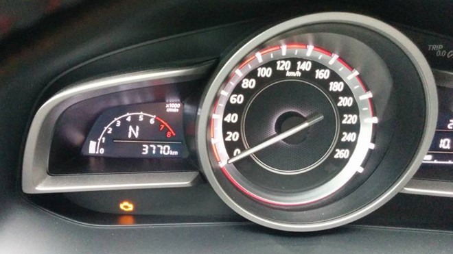 Xe Mazda3 1.5L có hiện tượng đèn báo kiểm tra động cơ