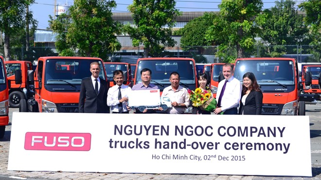 Công ty Nguyễn Ngọc là một trong những khách hàng thân thiết của thương hiệu FUSO ngay từ ngày đầu ra mắt đến nay. 
