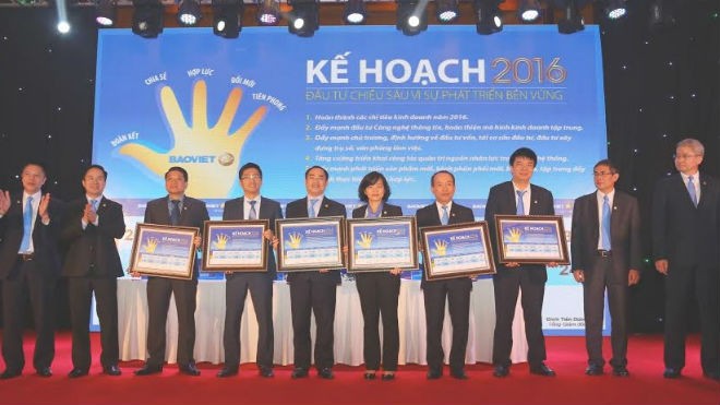 Tập đoàn Bảo Việt đặt mục tiêu doanh thu 1 tỷ USD năm 2016
