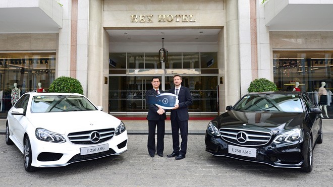 Mercedes-Benz Việt Nam đồng hành cùng khách sạn Rex 