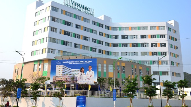 Toàn cảnh Bệnh viện Đa khoa Quốc tế Vinmec Nha Trang