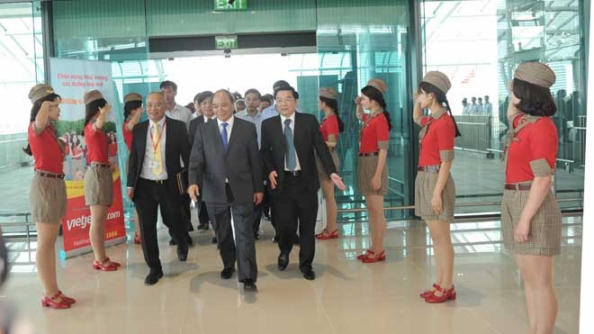 Vietjet chào đón Thủ tướng Nguyễn Xuân Phúc