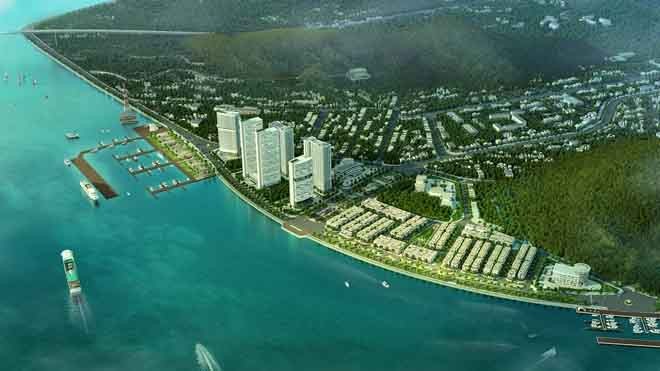 Phối cảnh minh họa dự án Vinhomes Dragon Bay