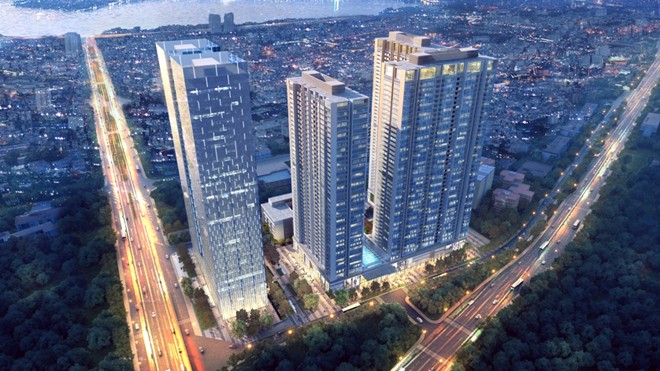 Dự án Vinhomes Metropolis nằm trên vị trí siêu đắc địa của thủ đô