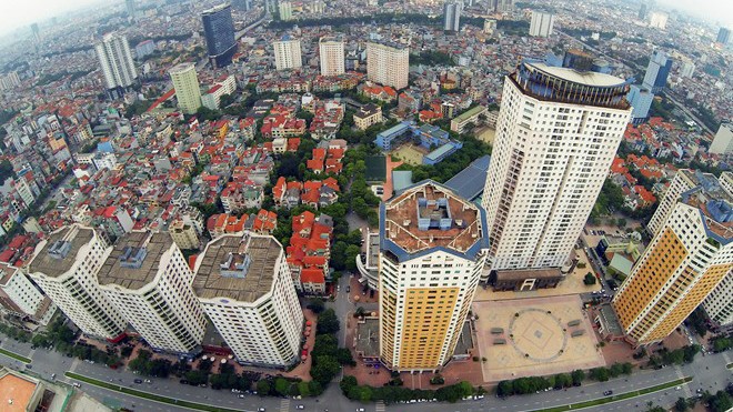 Phía Tây được ví như trung tâm hành chính mới của thành phố Hà Nội. (Ảnh internet)