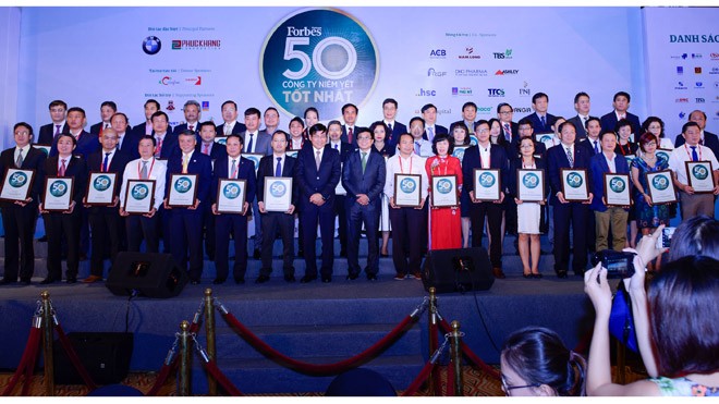 Top 50 công ty niêm yết tốt nhất Việt Nam năm 2016
