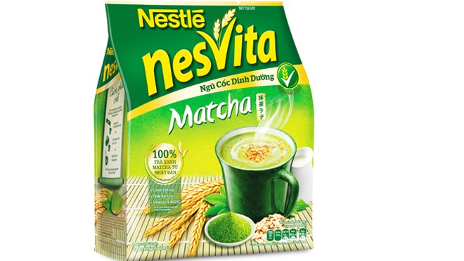 Nestlé ra mắt sản phẩm Ngũ cốc dinh dưỡng NESVITA Matcha