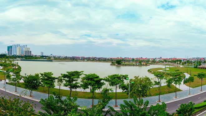 An Bình City nằm trong Khu đô thị thành phố Giao Lưu rộng 95ha