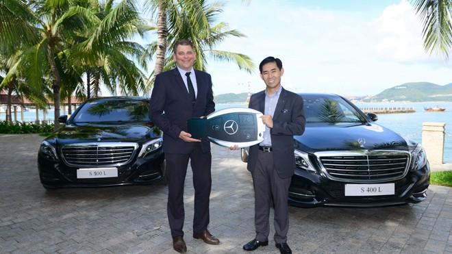 Saloon hạng sang Mercedes-Benz S-Class tiếp tục đồng hành cùng Vinpearl Nha Trang