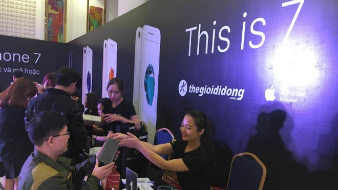 Ra mắt iphone 7 và 7plus tại thị trường Việt Nam
