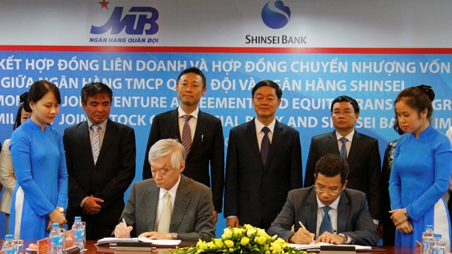 MB – Shinsei Bank ký kết Hợp đồng Liên doanh Tài chính tiêu dùng