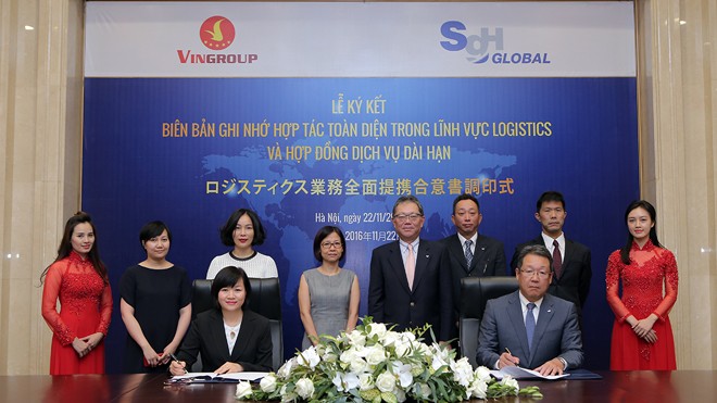 Vingroup và Sagawa hợp tác toàn diện về Logistics 