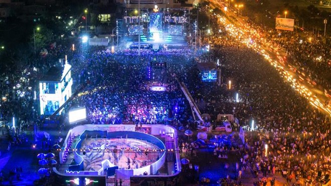 Siêu đại nhạc hội Tiger Remix 2017 tại Đà Nẵng thu hút hơn 120,000 khán giả