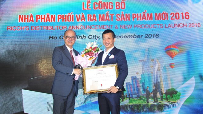 Ricoh Việt Nam công bố nhà phân phối và ra mắt sản phẩm mới 