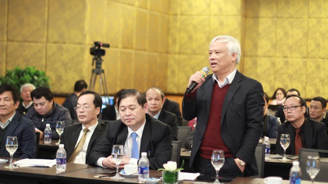 Phó chủ tịch Uông Chu Lưu phát biểu tại Hội nghị.