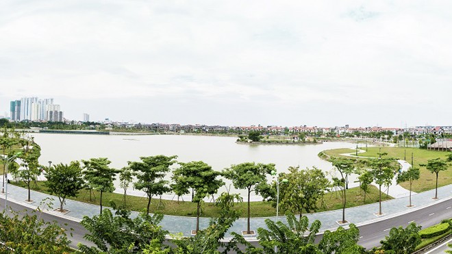 An Bình City sở hữu hồ điều hòa lớn nhất nội đô lên tới 15ha