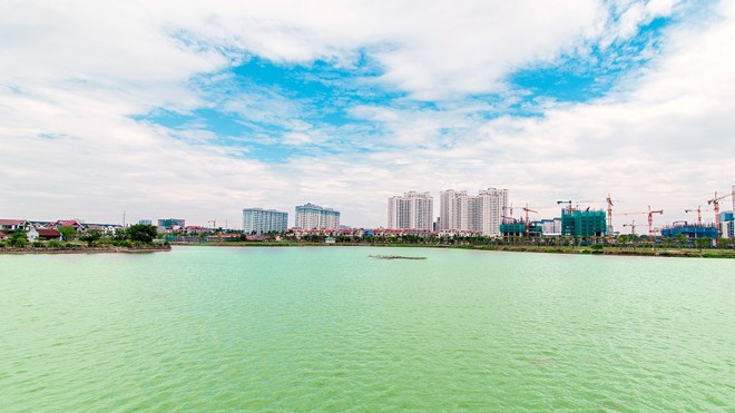 An Bình City sở hữu hồ điều hòa lớn nhất nội đô 15ha