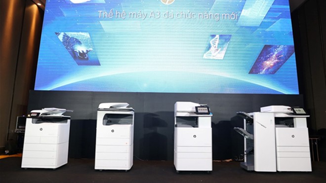 Dòng sản phẩm máy in HP A3 đa chức năng thế hệ mới