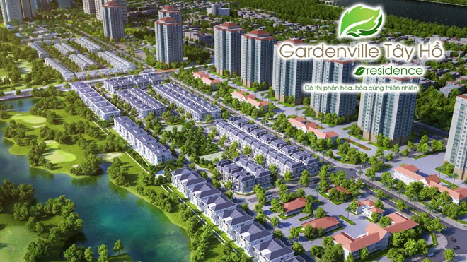 CĐT Ciputra giới thiệu dự án Gardenville Tây Hồ Residence 