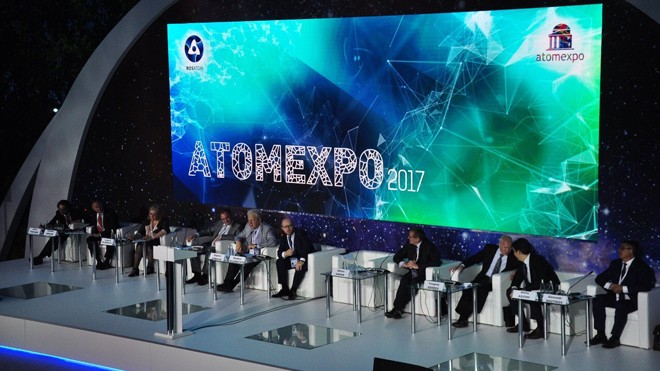 ATOMEXPO 2017 chính thức khai mạc vào 19/06/2017 tại Moscow