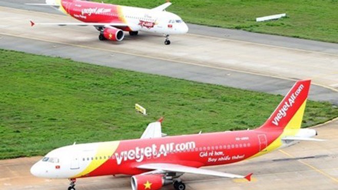 Số chuyến bay Vietjet tăng 20%, chậm/hủy chuyến còn 14,4%