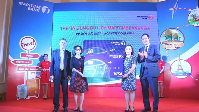 Maritime Bank ra mắt thẻ tín dụng du lịch được hoàn tiền đầu tiên tại Việt Nam 
