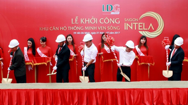 Lễ khởi công căn hộ thông minh Saigon Intela