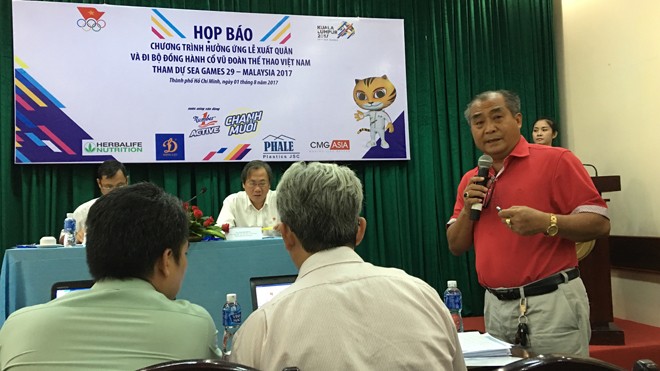 Tân Hiệp Phát tài trợ chương trình cổ vũ đoàn thể thao Việt Nam dự SEA Games 29 