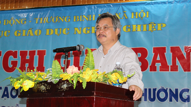 TS Nguyễn Thị Hồng Minh, Tổng Cục trưởng Giáo dục nghề nghiệp tại hội nghị giao ban công tác đào tạo sơ cấp, đào tạo thường xuyên và đào tạo nghề cho lao động nông thôn