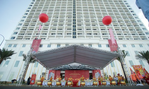 Tổ hợp khách sạn căn hộ Hòa Bình Green Đà Nẵng được đưa vào phục vụ APEC 2017