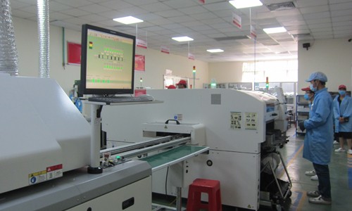 Dây chuyền sản xuất LED theo công nghệ Nhật Bản của Điện Quang. 