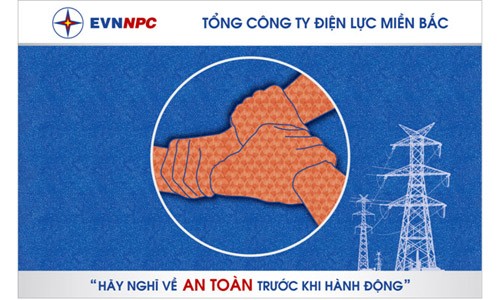 Bức tranh dấu vân tay của Tổng công ty Điện lực miền Bắc đăng ký kỷ lục Việt Nam