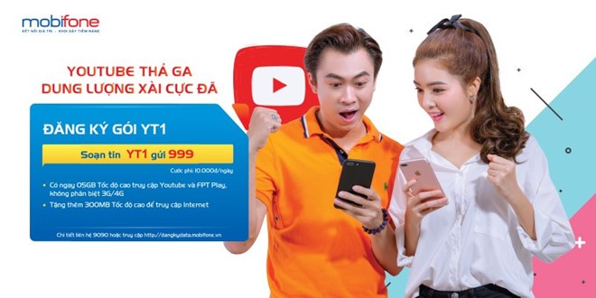 Học tiếng Anh miễn phí với 5 kênh Youtube và gói 4G MobiFone