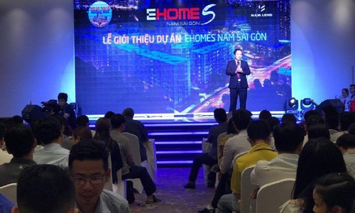 Trong ngày ra mắt, hai dự án EhomeS Nam Sài Gòn và EhomeS Phú Hữu có hơn 1.000 khách hàng đăng ký tham dự