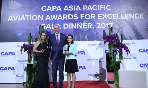 Hàng không Việt lần đầu nhận giải lớn của CAPA