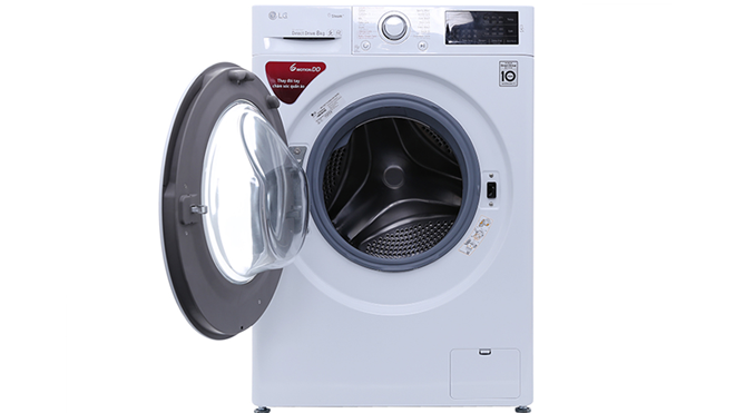 Chiếc máy giặt lồng ngang LG Inverter 8kg FC1408S4W2 mới nhất năm 2017 sử dụng động cơ truyền động trực tiếp