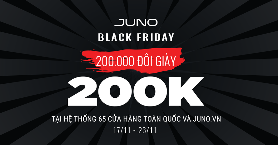 Juno khởi động Black Friday, giao hàng hoả tốc cho 1.000 khách hàng đầu tiên