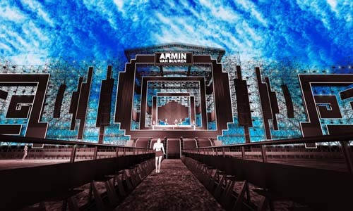 Sân khấu Armin Van Buuren By VinaPhone được đánh giá là khủng nhất Việt Nam, tương đương với “A State of Trance” của Armin