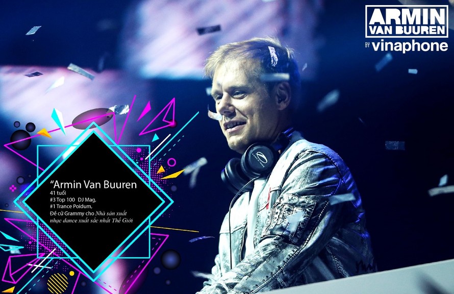 “Ông hoàng nhạc Trance” Armin Van Buuren 