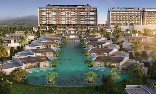 Regent Residences Phu Quoc được thiết kế theo màu sắc kiến trúc Việt