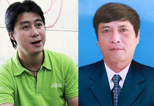 Phan Sào Nam (trái) và cựu cục trưởng C50 Nguyễn Thanh Hóa - hai mắt xích quan trọng của vụ án đường dây đánh bạc nghìn tỷ.
