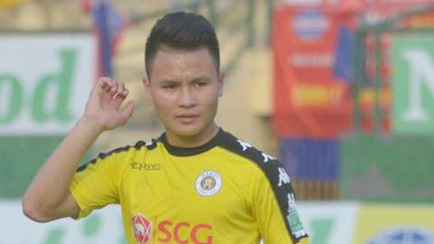 Ngôi sao U23 Quang Hải bị bắt bài ở V.League 2018