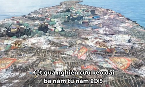 Đảo rác nặng bằng 500 chiếc máy bay ở Thái Bình Dương