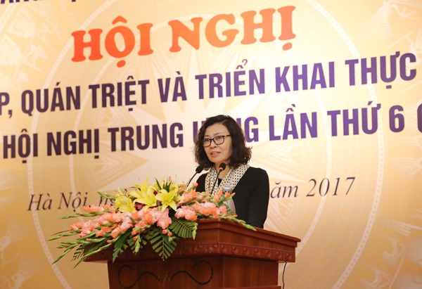 Học tập, quán triệt Nghị quyết Trung ương lần thứ 6