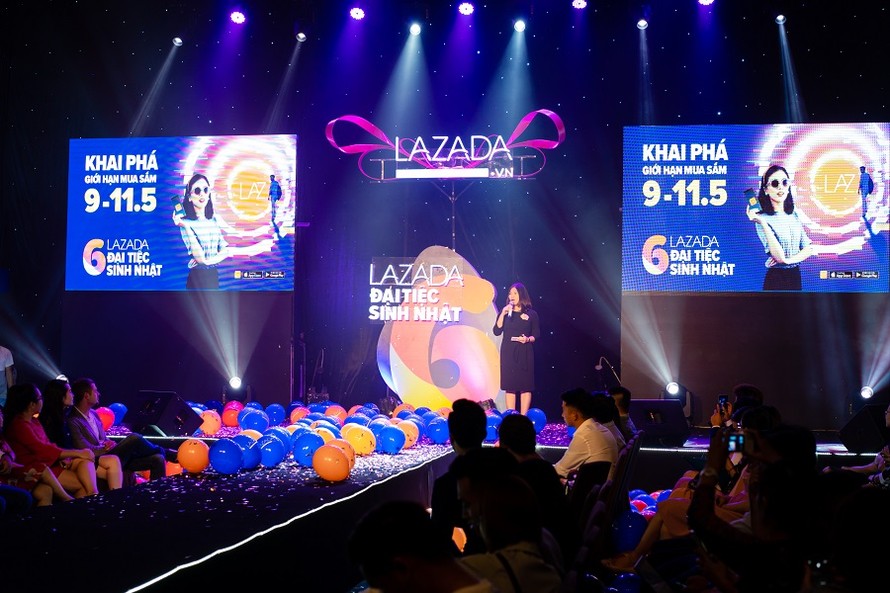 Họp báo kỷ niệm 6 năm của Lazada
