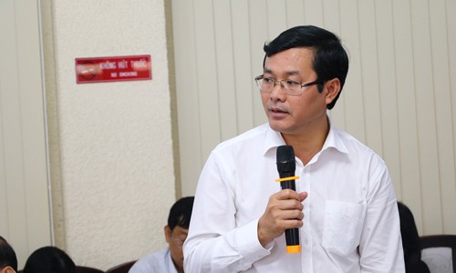 PGS- TS Nguyễn Văn Phúc, Thứ trưởng Bộ GD&ĐT phát biểu tại Hội thảo