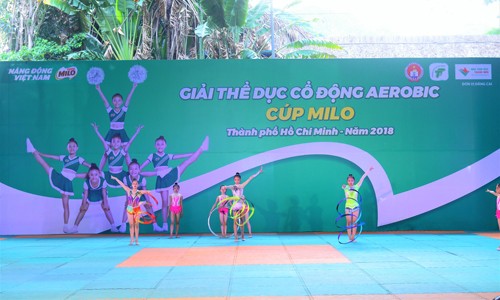 93 đội tuyển tham gia giải thể dục cổ động TPHCM Cup Milo lần 2