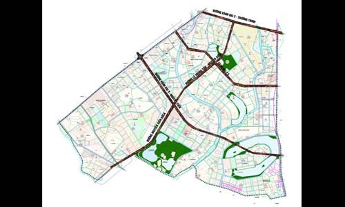  Bản đồ quy hoạch đường Lê Trọng Tấn kéo dài đến đường Vành đai 3, tiếp nối tuyến đường Nguyễn Xiển – Xa La
